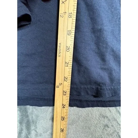 TOMMY HILFIGER‎ Long Sleeve Shirt Kids Boys XL Blue Logo Embroidered Pullover - Picture 4 of 9